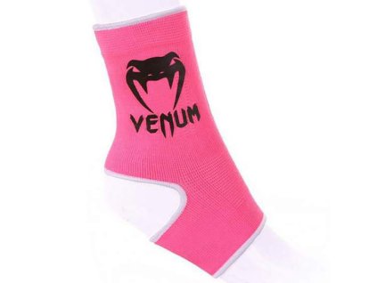 Venum Kontact chrániče - bandáž kotníků - růžové