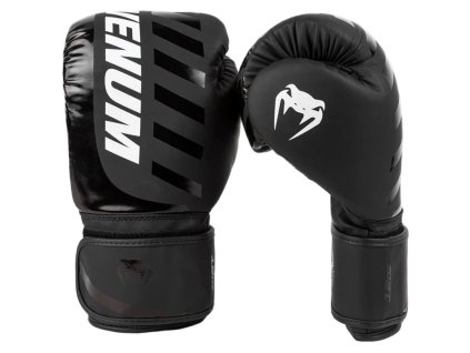 Venum Challenger 3.0 Shockwave boxerské rukavice - černé