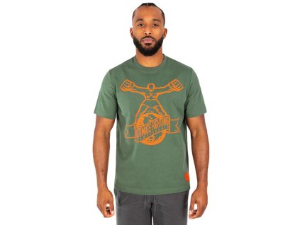 UFC by Venum Ulti-Man tričko - khaki/oranžové