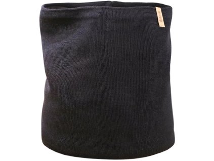Kama Pletený Merino nákrčník S31 - černý