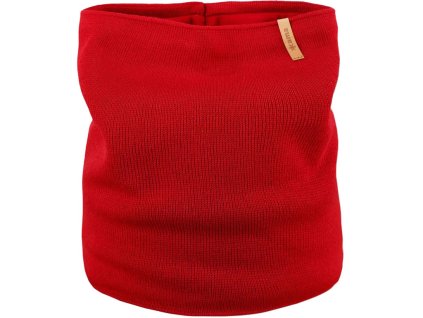 Kama Pletený Merino nákrčník S31 - červený