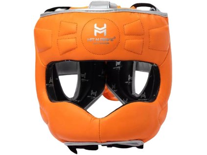 HIT N MOVE FACE SAVER HEADGEAR - oranžová