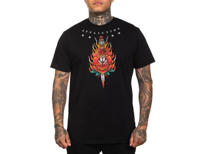 AFFLICTION RITUAL FIRE TRIČKO - ČERNÉ