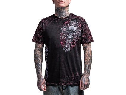 AFFLICTION DIVINE GRAVE TRIČKO - ČERNÉ