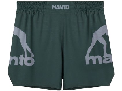 MANTO LOGO DUAL ŠORTKY - ZELENÉ