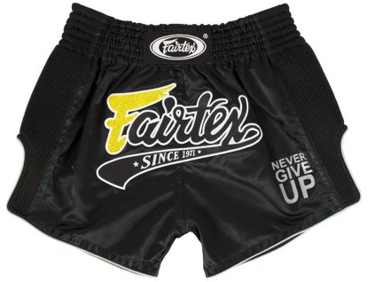 FAIRTEX THAJSKÉ ŠORTKY BS1708 - ČERNÉ
