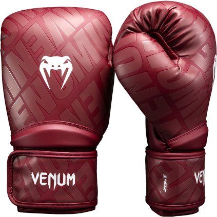 VENUM CONTENDER 1.5 XT 3D BOXERSKÉ RUKAVICE - TMAVĚ ČERVENÉ