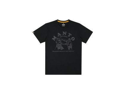 eng pl MANTO t shirt BOXEO black 3809 2