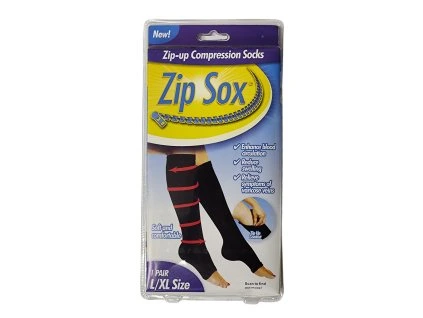 Kompresní podkolenky na zip