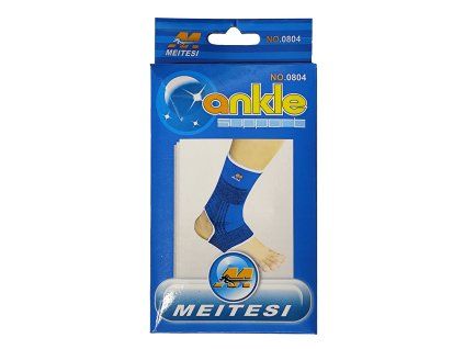 Elastická bandáž kotníku 2 ks - modrá