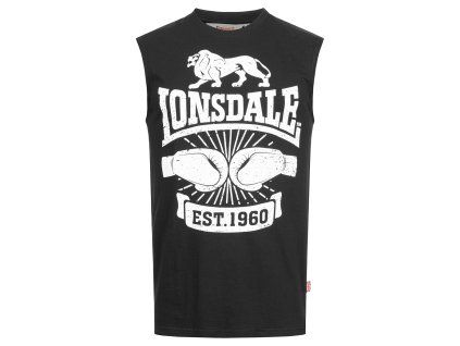 Lonsdale Cleator pánské tričko - černé