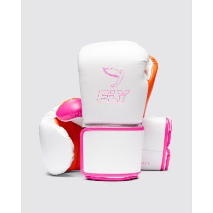 FLY 2025 ECOM PRO X2 SUPERLOOP WHITE KNOCKOUT PINK ORANGE 1