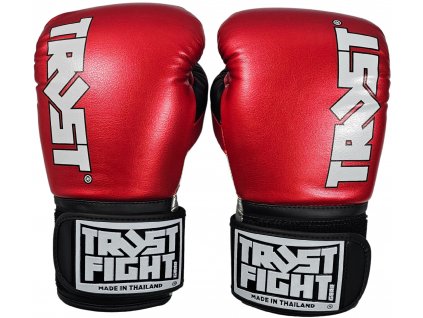 Trust Fight boxerské rukavice Squire - červeno/stříbrno/černé