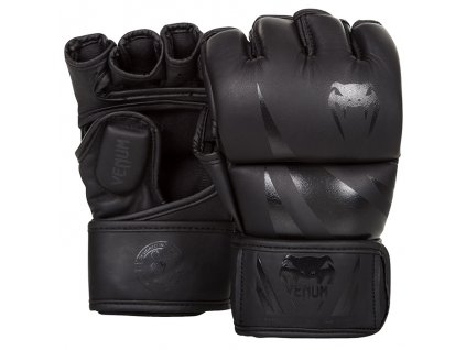 Venum Challenger MMA rukavice - černo/černé (Velikost S)