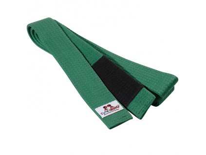 Danrho dětský pásek na BJJ IBJJF - zelený (Velikost 240)