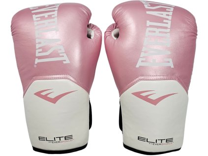 Boxerské rukavice Everlast Pro Style Elite2 - růžové