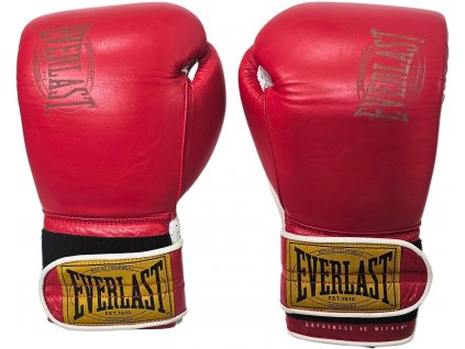 Boxerské rukavice Everlast 1910 Classic Sparring - červené