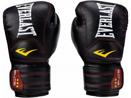 Everlast boxerské rukavice Elite Muay Thai - černé