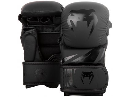 Venum Challenger 3.0 MMA Sparring rukavice - černo/černé (Velikost M)