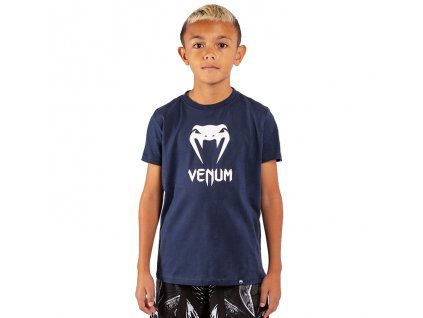 Venum Classic dětské tričko - modré (Velikost 14)
