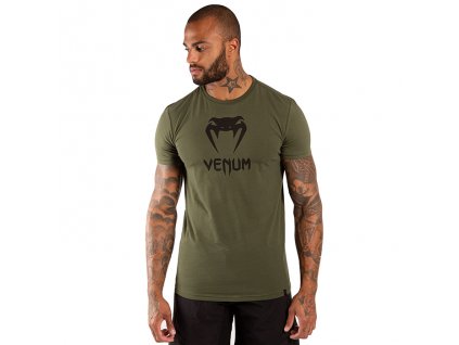 Venum Classic pánské tričko - khaki (Velikost XXL)