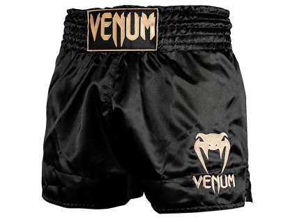 Venum Classic thajské trenky - černo/zlaté