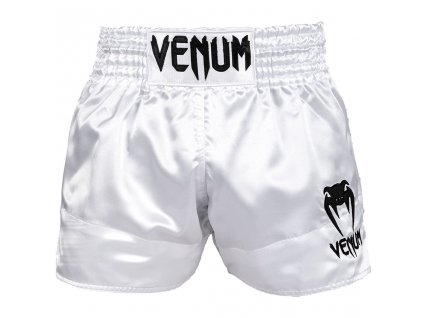 Venum Classic thajské šortky - bílo/černé