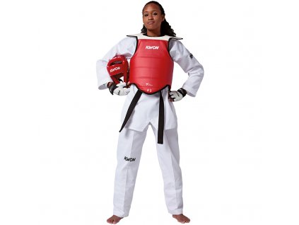 Taekwondo oboustranný chránič těla CE WTF Kwon