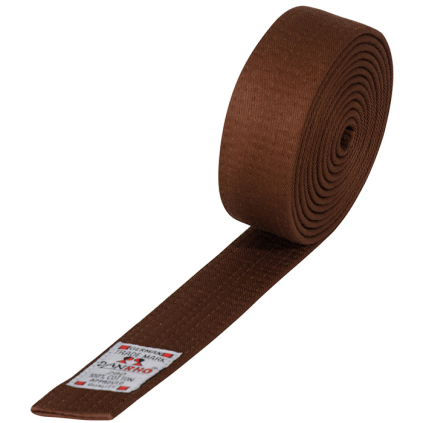 Danrho pásek 4 cm - hnědý