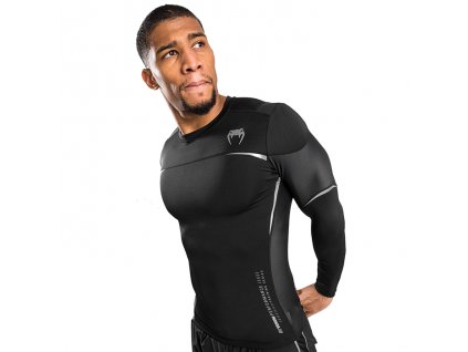 Venum Tempest 2.0 Rashguard, dlouhý rukáv - černo/šedý