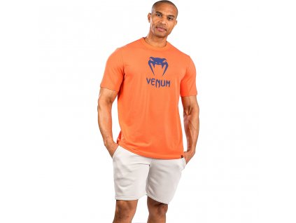 Venum Classic pánské tričko - oranžovo/modré