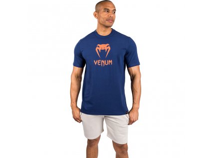 Venum Classic pánské tričko - modro/oranžové