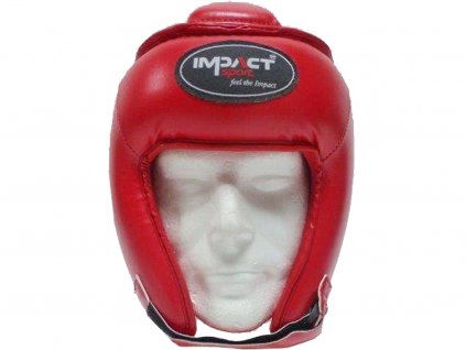 Impact Sport Pro Inject chránič hlavy - červený