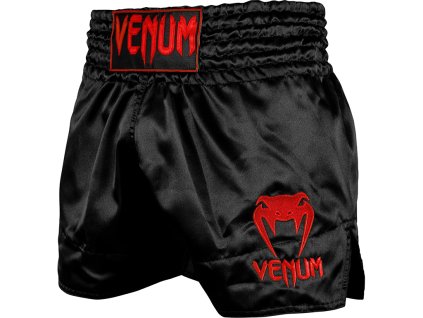 Venum Classic thajské trenky - černo/červené