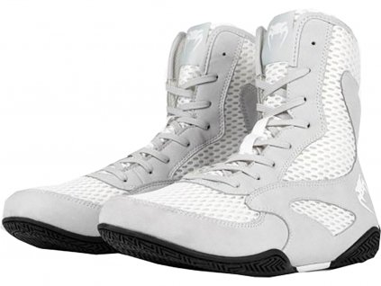 Venum Contender boxerské boty - bílo/šedé