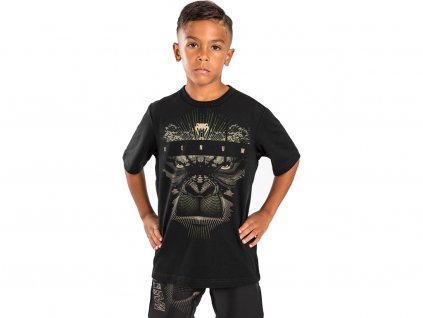 Venum Gorilla Jungle dětské tričko - černo/béžové