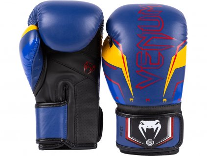 Venum Elite Evo boxerské rukavice - modro/žluté