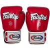 Fairtex Leather Boxing Gloves  - red