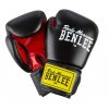 Benlee Fighter kožené boxerské rukavice - černo/červené