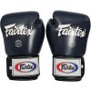Fairtex V1 leather boxing gloves - Blue