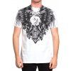 Affliction Crossed Over men's t-shirt - white
