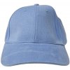 Kšiltovka bez loga jednobarevná - světlemodrá