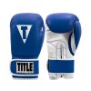 Title Boxing Pro Style 3.0 kožené tréninkové rukavice - modro/bílé | MMAshop.eu