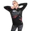 Venum UFC Authentic Fight Week dámská mikina - černo/rudá