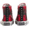 Affliction Crows Hi-Top Shoe -red