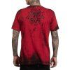 Affliction Lost Art men T-shirt - red