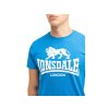 Lonsdale Logo pánské tričko - modro/bílé