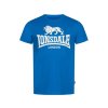 Lonsdale Logo pánské tričko - modro/bílé