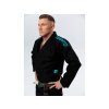 Manto "X5" BJJ Gi - black/turqoise