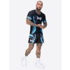 Tapout Willocs MMA šortky - černo/modro/bílé